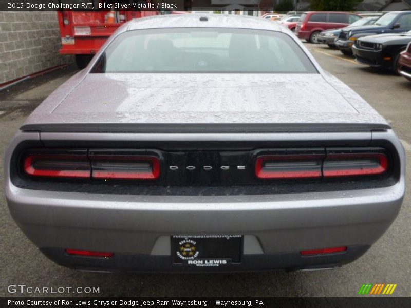 Billet Silver Metallic / Black 2015 Dodge Challenger R/T