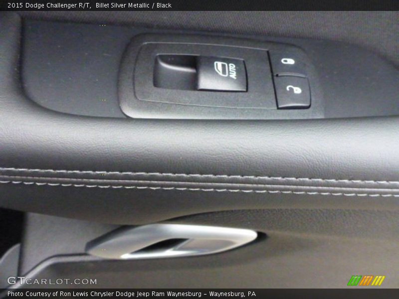 Billet Silver Metallic / Black 2015 Dodge Challenger R/T