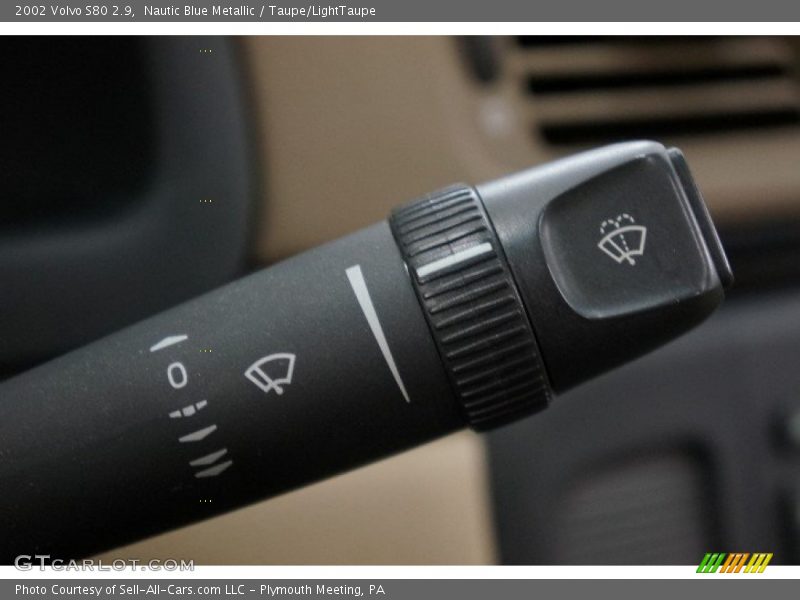 Nautic Blue Metallic / Taupe/LightTaupe 2002 Volvo S80 2.9