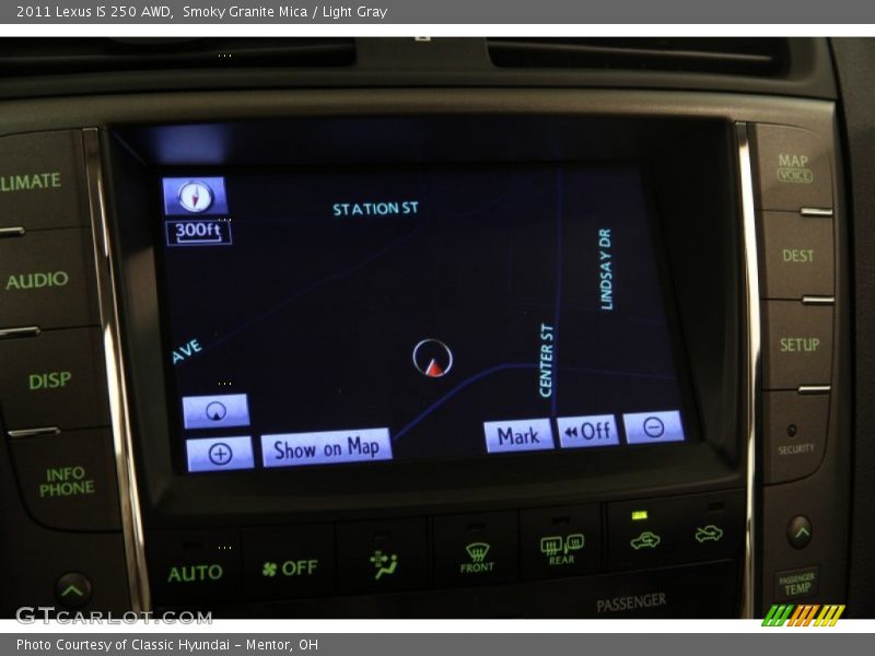 Smoky Granite Mica / Light Gray 2011 Lexus IS 250 AWD