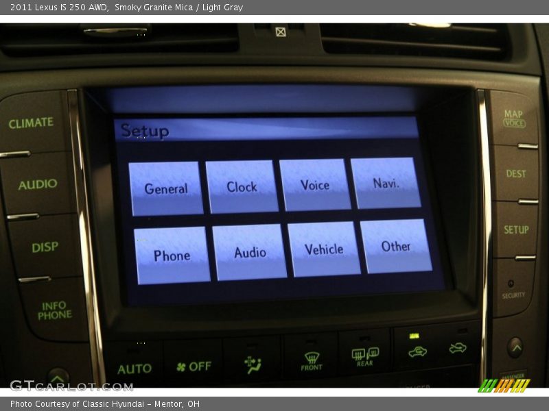 Smoky Granite Mica / Light Gray 2011 Lexus IS 250 AWD