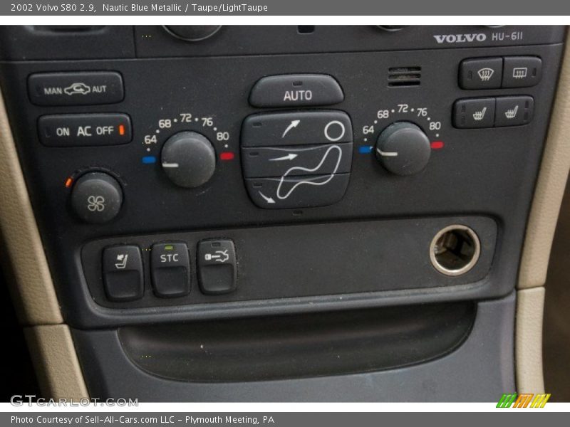 Nautic Blue Metallic / Taupe/LightTaupe 2002 Volvo S80 2.9