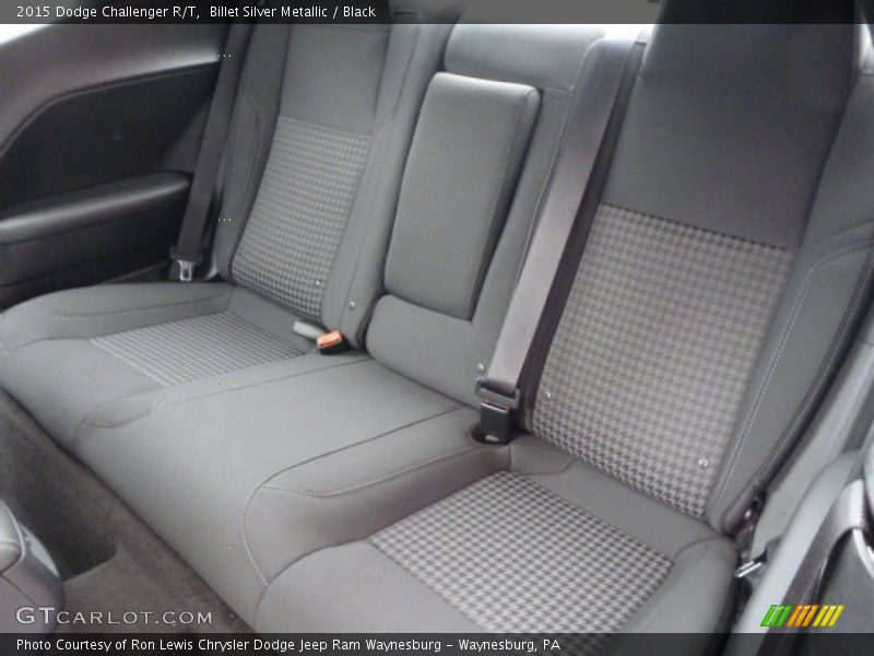 Rear Seat of 2015 Challenger R/T