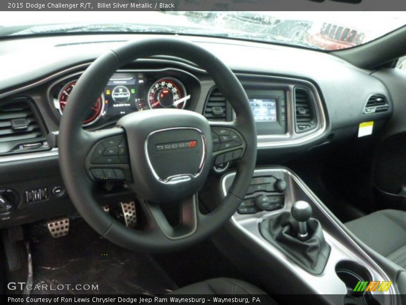 Dashboard of 2015 Challenger R/T