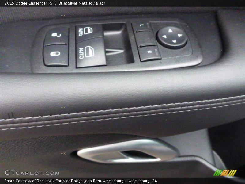 Billet Silver Metallic / Black 2015 Dodge Challenger R/T