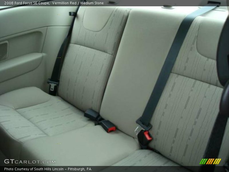 Vermillion Red / Medium Stone 2008 Ford Focus SE Coupe