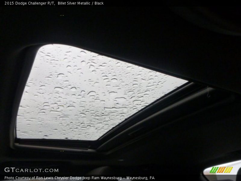 Billet Silver Metallic / Black 2015 Dodge Challenger R/T