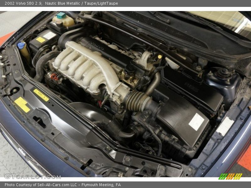 Nautic Blue Metallic / Taupe/LightTaupe 2002 Volvo S80 2.9