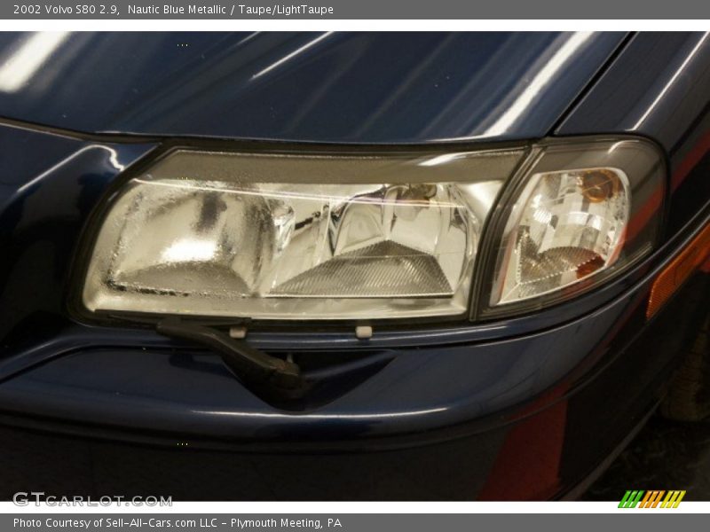 Nautic Blue Metallic / Taupe/LightTaupe 2002 Volvo S80 2.9