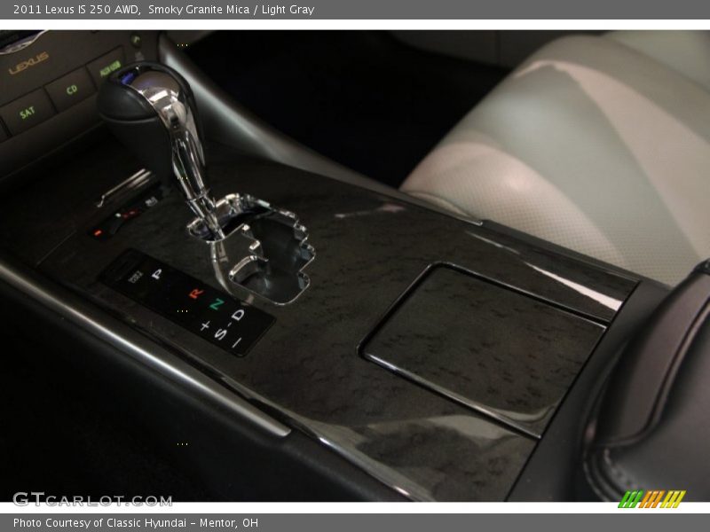 Smoky Granite Mica / Light Gray 2011 Lexus IS 250 AWD