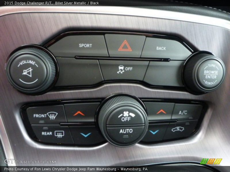 Controls of 2015 Challenger R/T