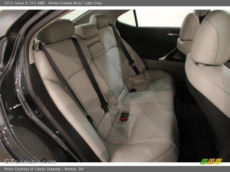 Smoky Granite Mica / Light Gray 2011 Lexus IS 250 AWD