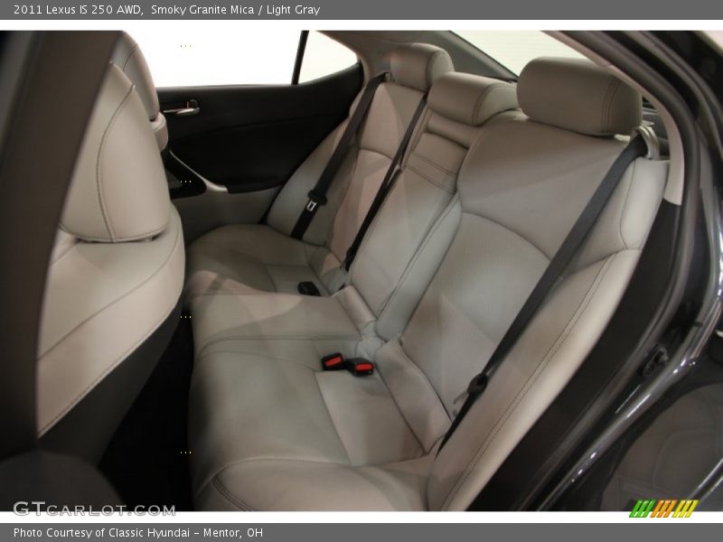 Smoky Granite Mica / Light Gray 2011 Lexus IS 250 AWD