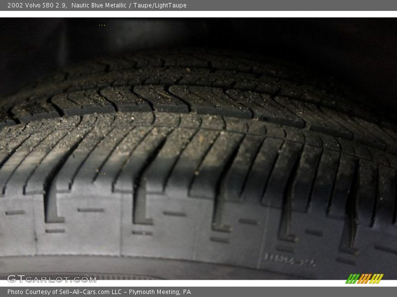 Nautic Blue Metallic / Taupe/LightTaupe 2002 Volvo S80 2.9