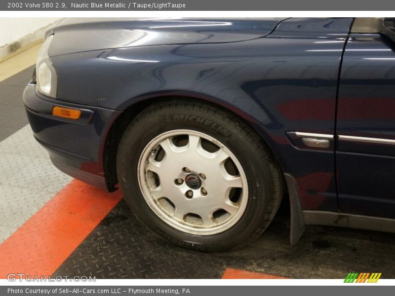 Nautic Blue Metallic / Taupe/LightTaupe 2002 Volvo S80 2.9