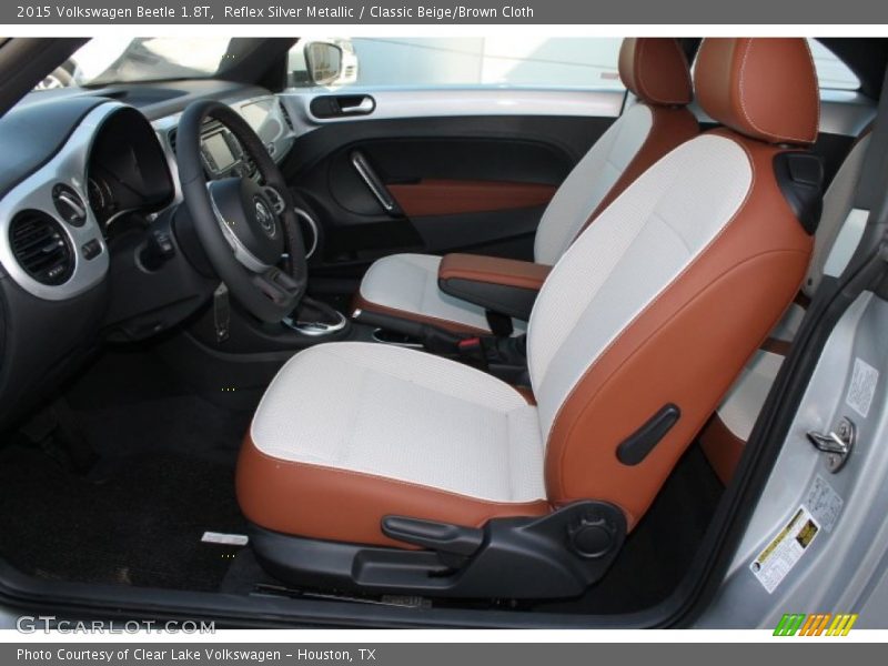 Front Seat of 2015 Beetle 1.8T