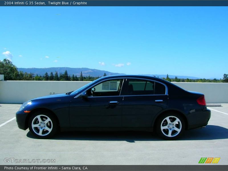 Twilight Blue / Graphite 2004 Infiniti G 35 Sedan