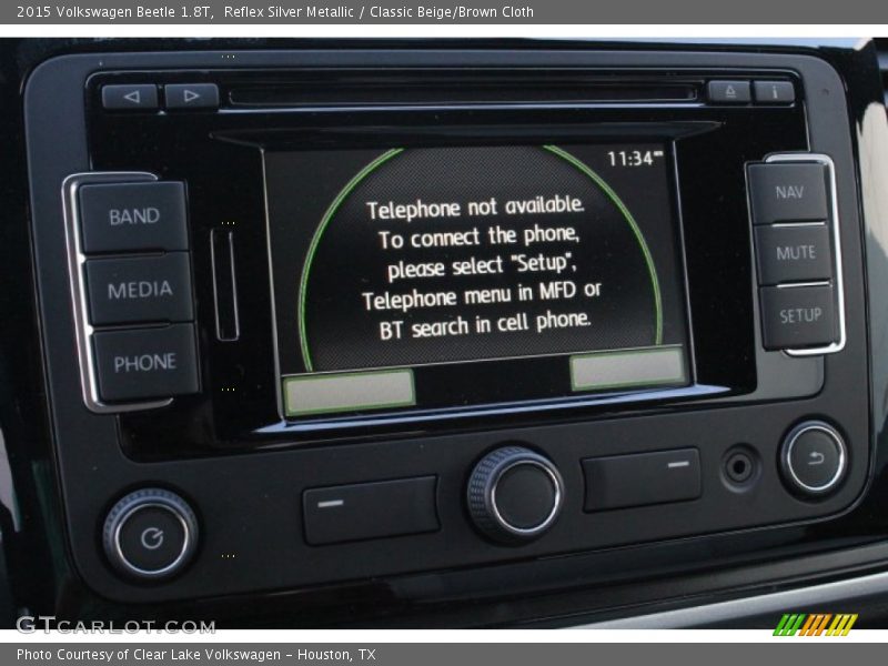 Controls of 2015 Beetle 1.8T