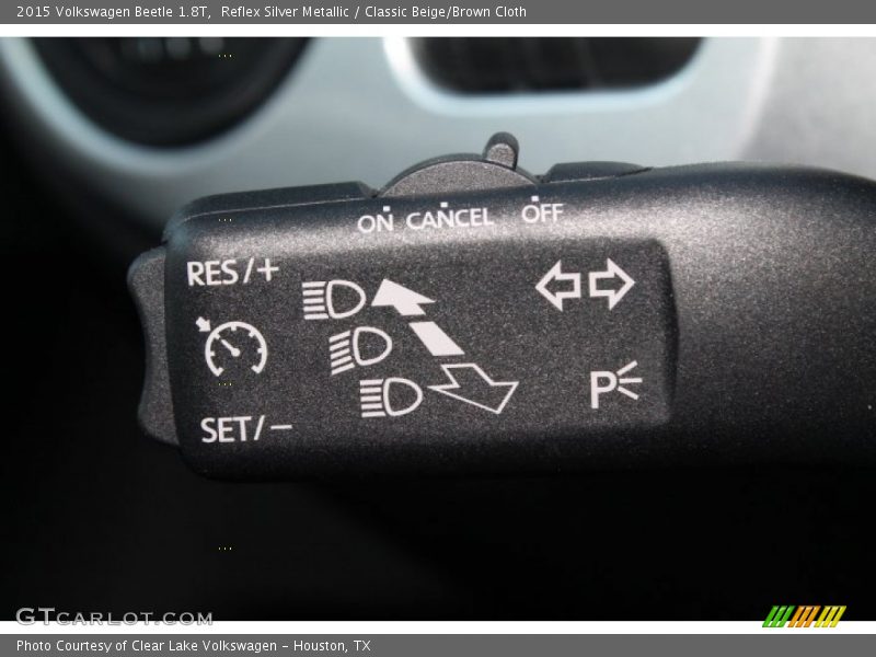 Controls of 2015 Beetle 1.8T