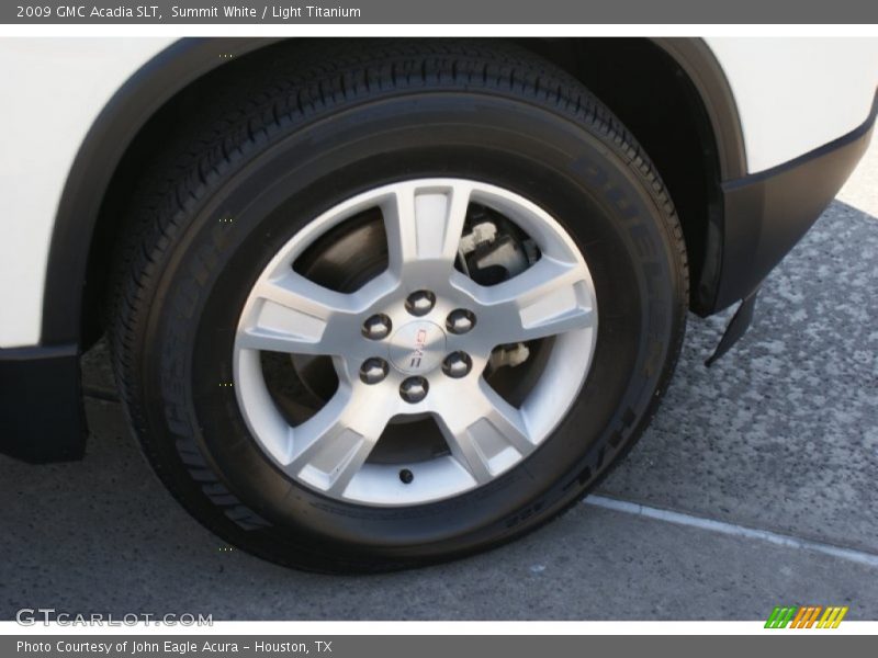 Summit White / Light Titanium 2009 GMC Acadia SLT