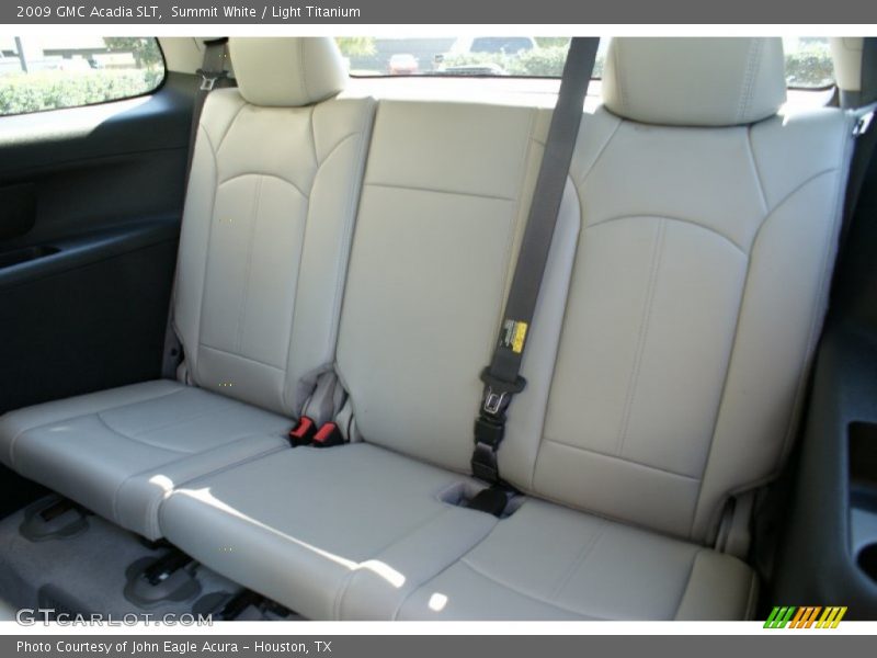 Summit White / Light Titanium 2009 GMC Acadia SLT