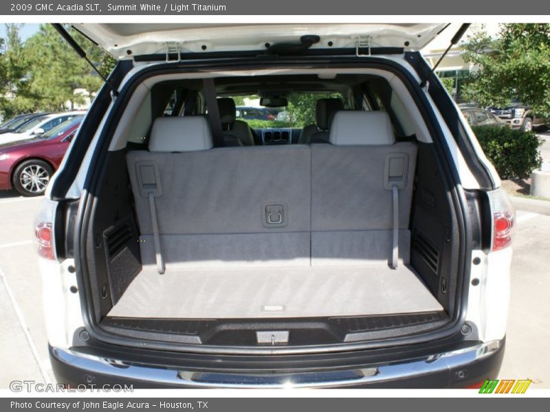 Summit White / Light Titanium 2009 GMC Acadia SLT