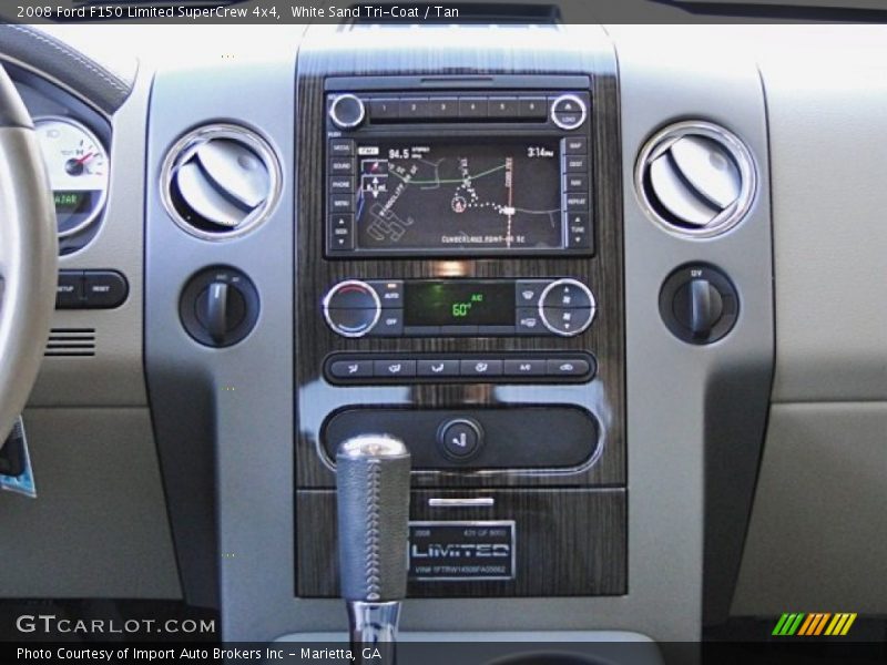 Controls of 2008 F150 Limited SuperCrew 4x4