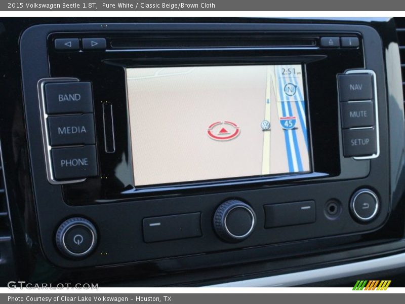 Navigation of 2015 Beetle 1.8T