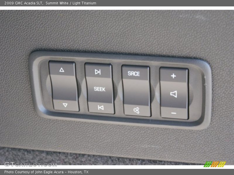 Summit White / Light Titanium 2009 GMC Acadia SLT