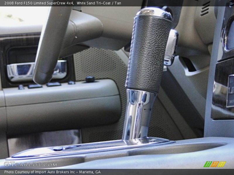White Sand Tri-Coat / Tan 2008 Ford F150 Limited SuperCrew 4x4