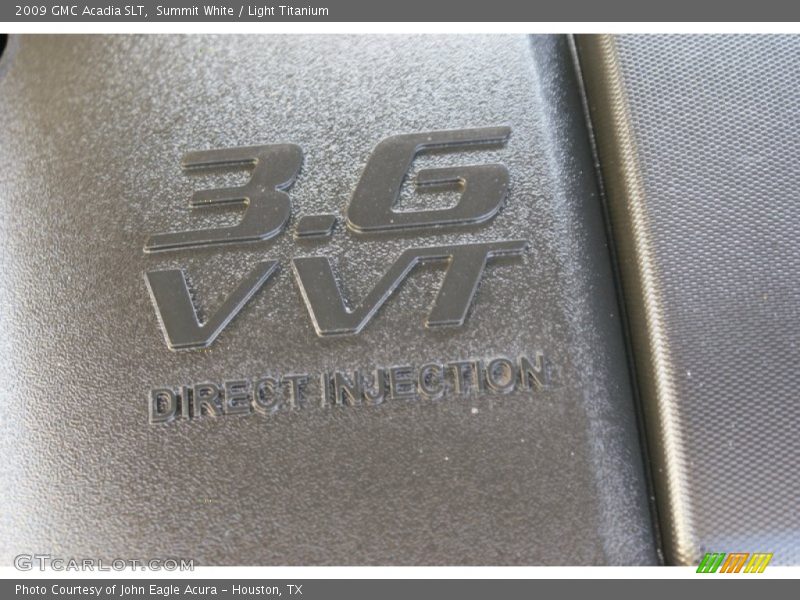 Summit White / Light Titanium 2009 GMC Acadia SLT