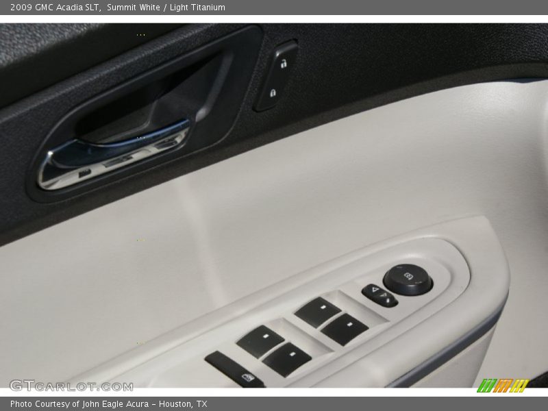 Summit White / Light Titanium 2009 GMC Acadia SLT