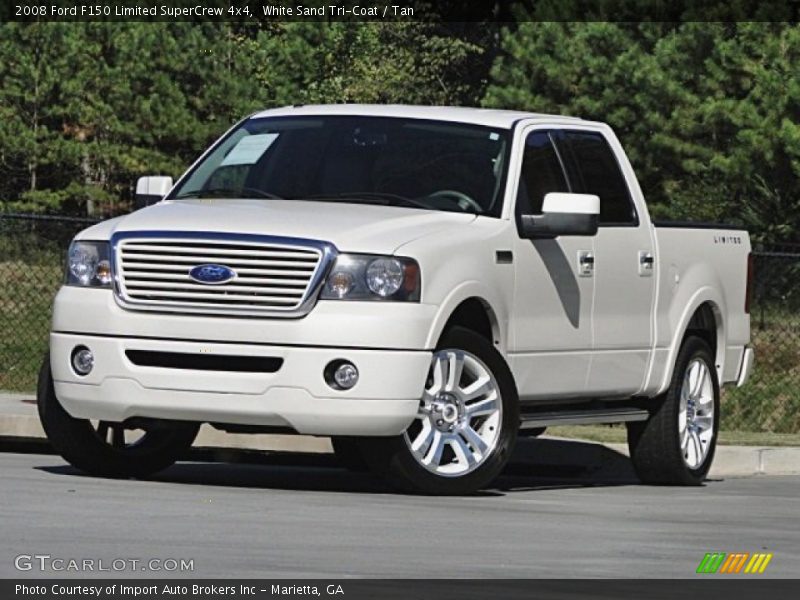  2008 F150 Limited SuperCrew 4x4 White Sand Tri-Coat