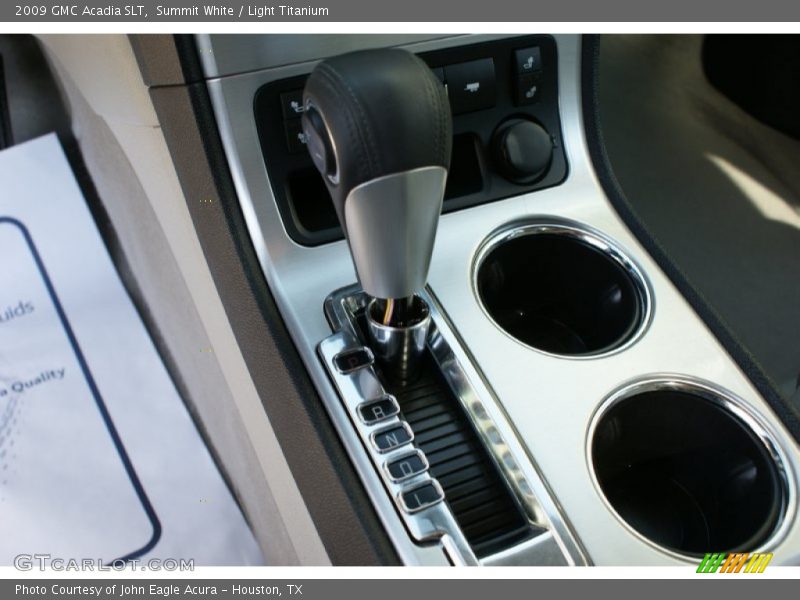 Summit White / Light Titanium 2009 GMC Acadia SLT