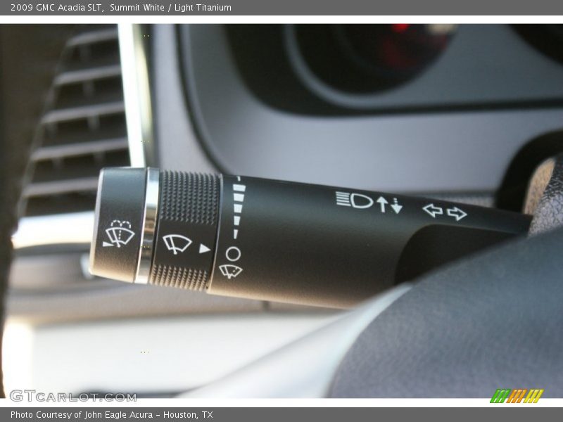 Summit White / Light Titanium 2009 GMC Acadia SLT