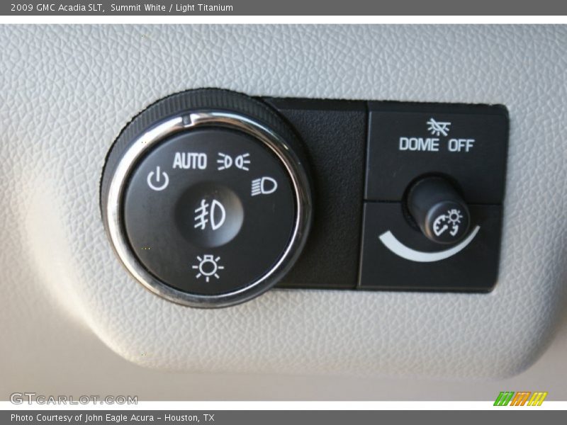 Summit White / Light Titanium 2009 GMC Acadia SLT