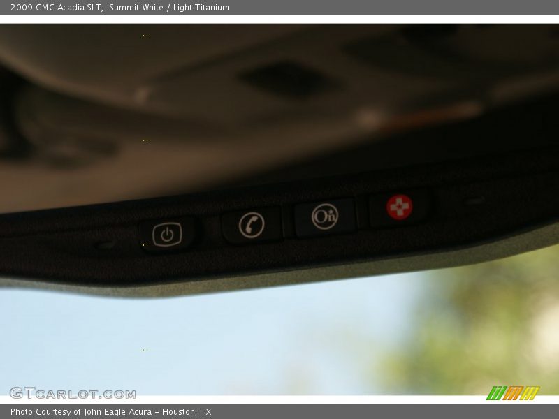 Summit White / Light Titanium 2009 GMC Acadia SLT