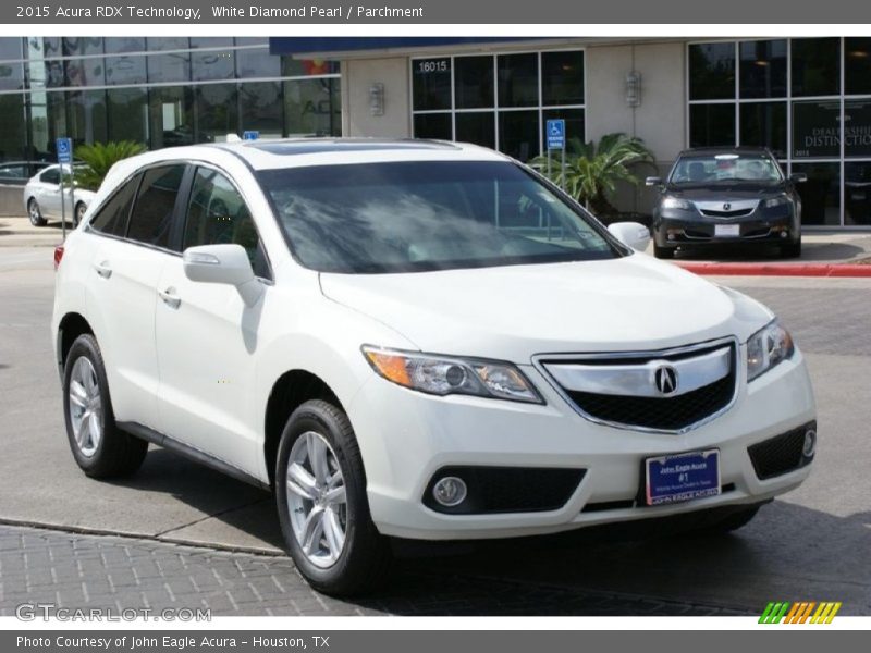 White Diamond Pearl / Parchment 2015 Acura RDX Technology