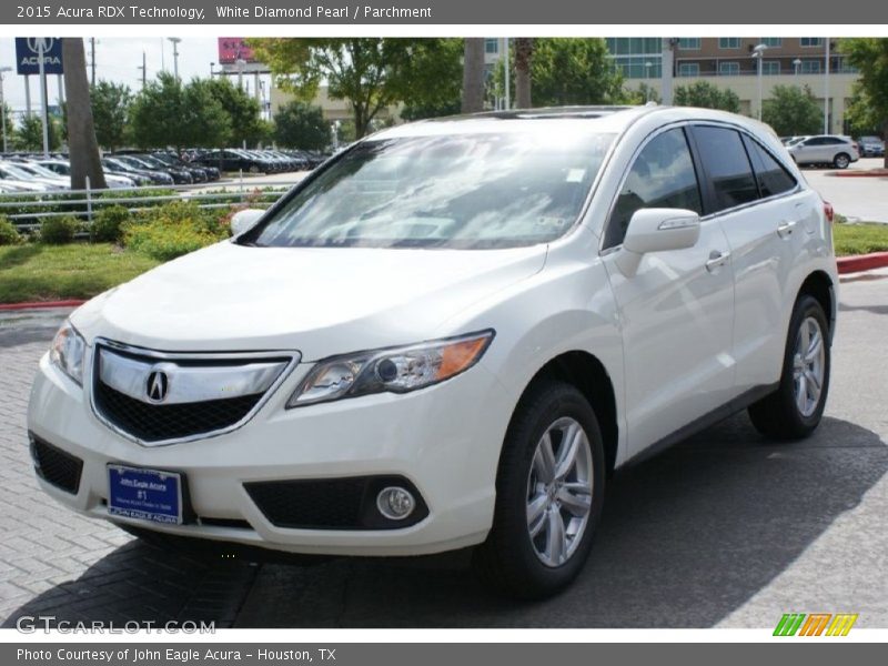 White Diamond Pearl / Parchment 2015 Acura RDX Technology