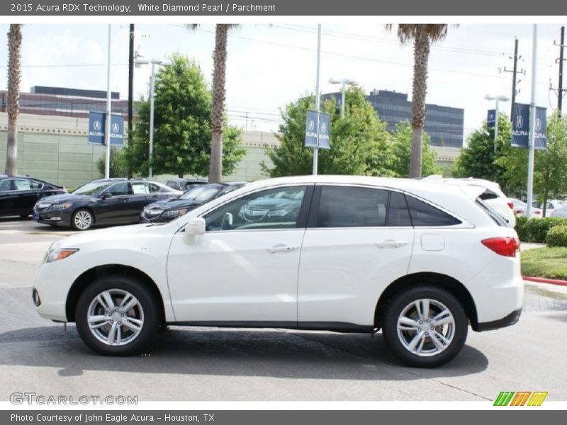 White Diamond Pearl / Parchment 2015 Acura RDX Technology