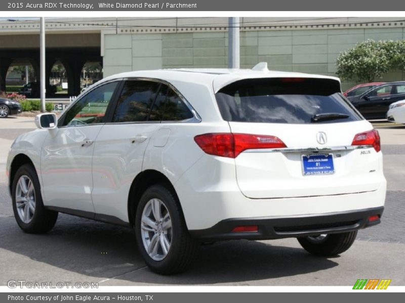 White Diamond Pearl / Parchment 2015 Acura RDX Technology
