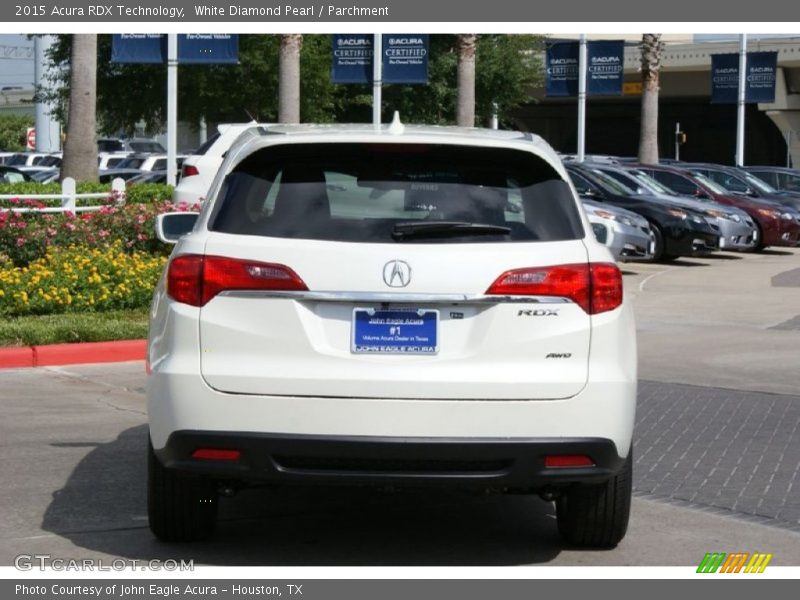 White Diamond Pearl / Parchment 2015 Acura RDX Technology