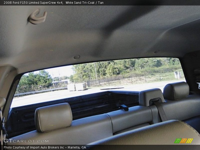 White Sand Tri-Coat / Tan 2008 Ford F150 Limited SuperCrew 4x4