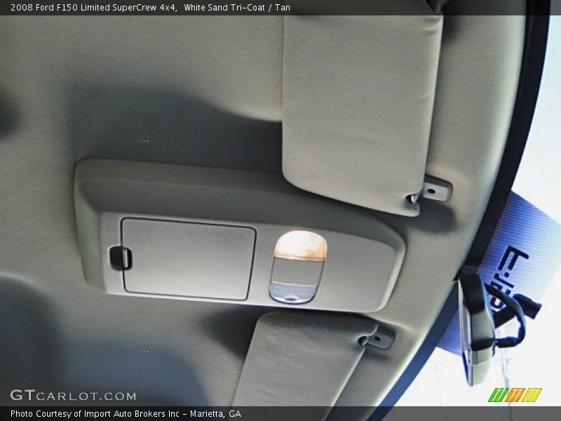 White Sand Tri-Coat / Tan 2008 Ford F150 Limited SuperCrew 4x4