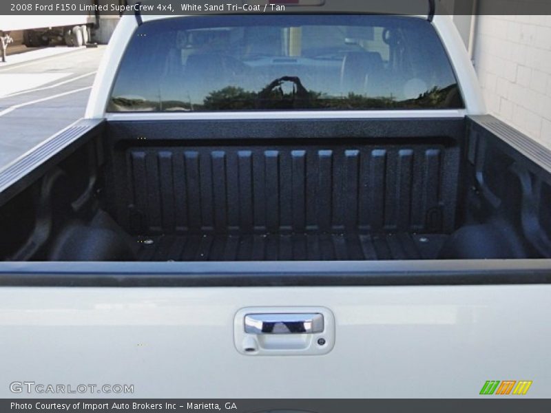 White Sand Tri-Coat / Tan 2008 Ford F150 Limited SuperCrew 4x4