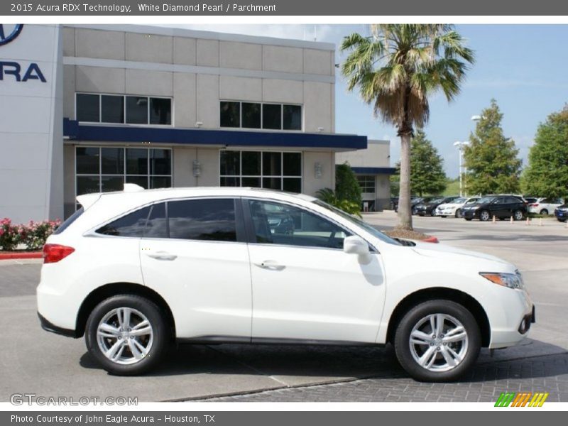 White Diamond Pearl / Parchment 2015 Acura RDX Technology