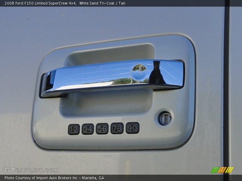 White Sand Tri-Coat / Tan 2008 Ford F150 Limited SuperCrew 4x4
