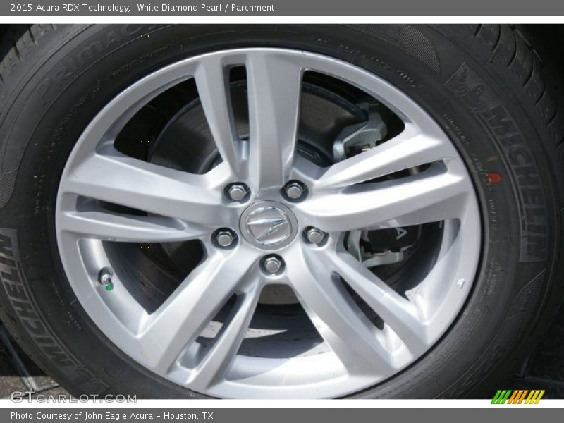 White Diamond Pearl / Parchment 2015 Acura RDX Technology