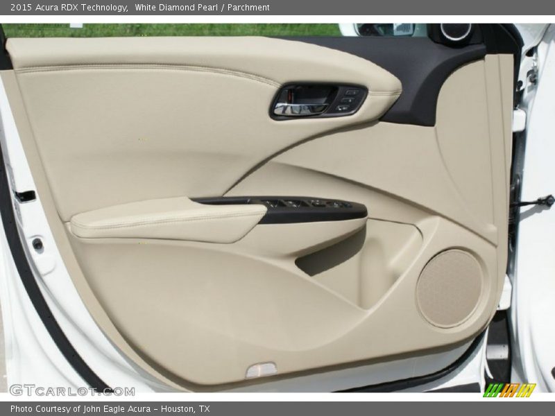 White Diamond Pearl / Parchment 2015 Acura RDX Technology