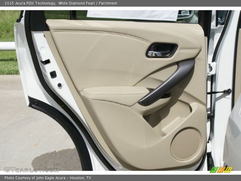 White Diamond Pearl / Parchment 2015 Acura RDX Technology